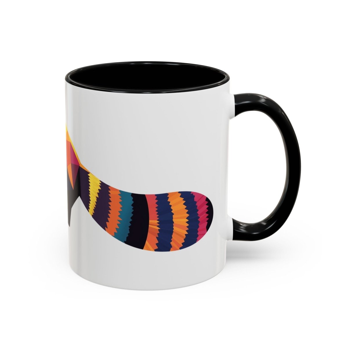 Geometric Raccoons 6 Mug - BigSippin
