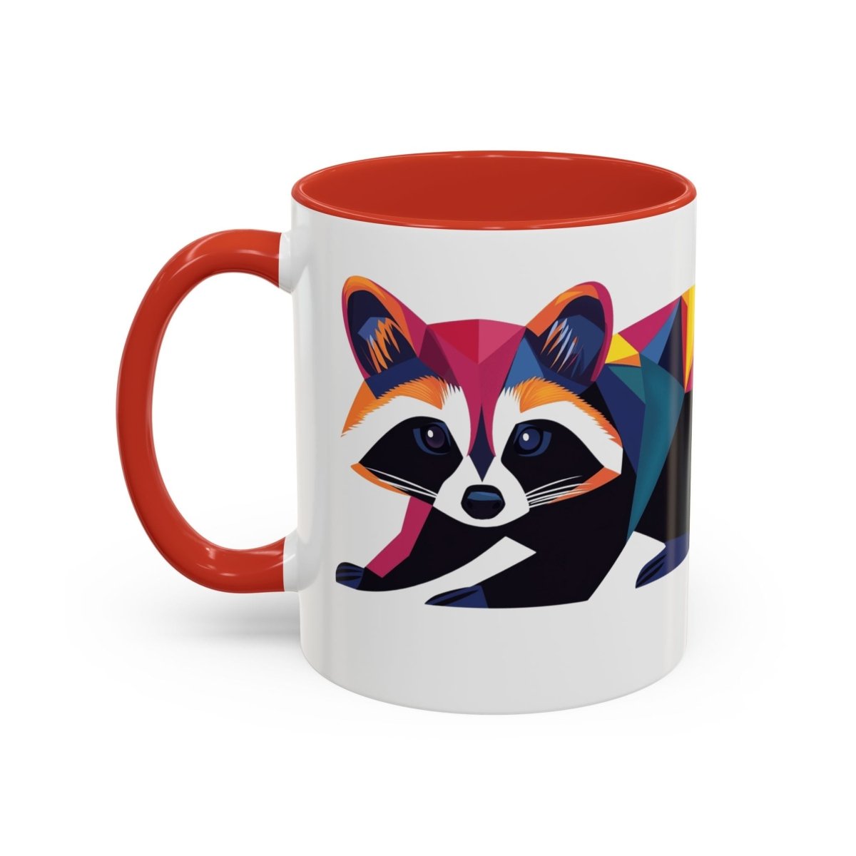 Geometric Raccoons 6 Mug - BigSippin