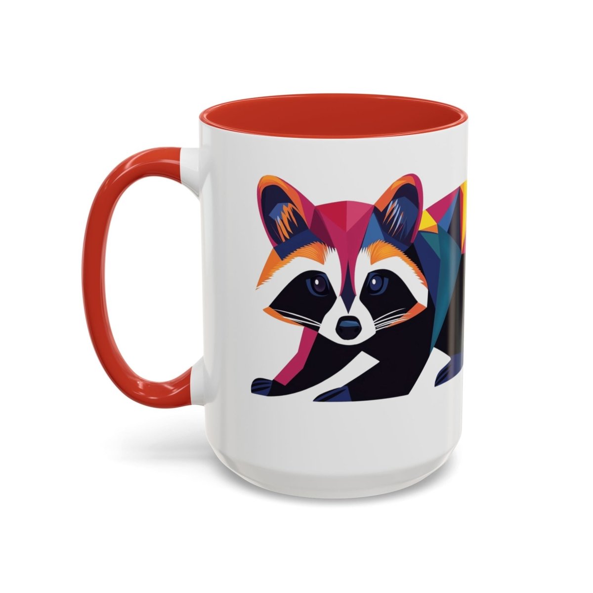 Geometric Raccoons 6 Mug - BigSippin