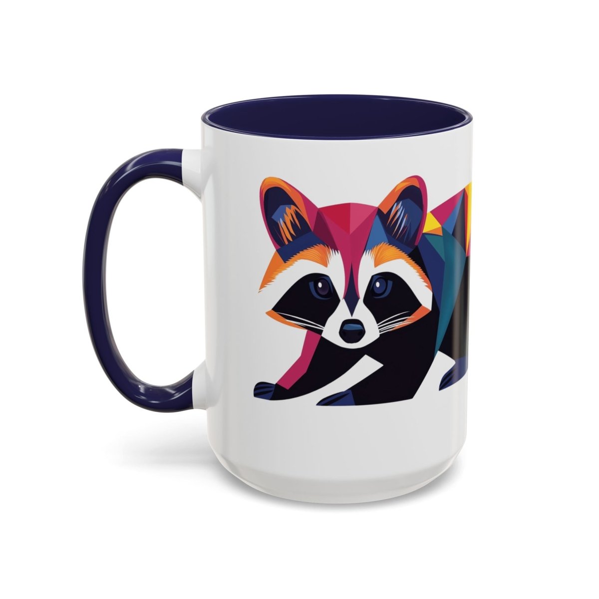 Geometric Raccoons 6 Mug - BigSippin