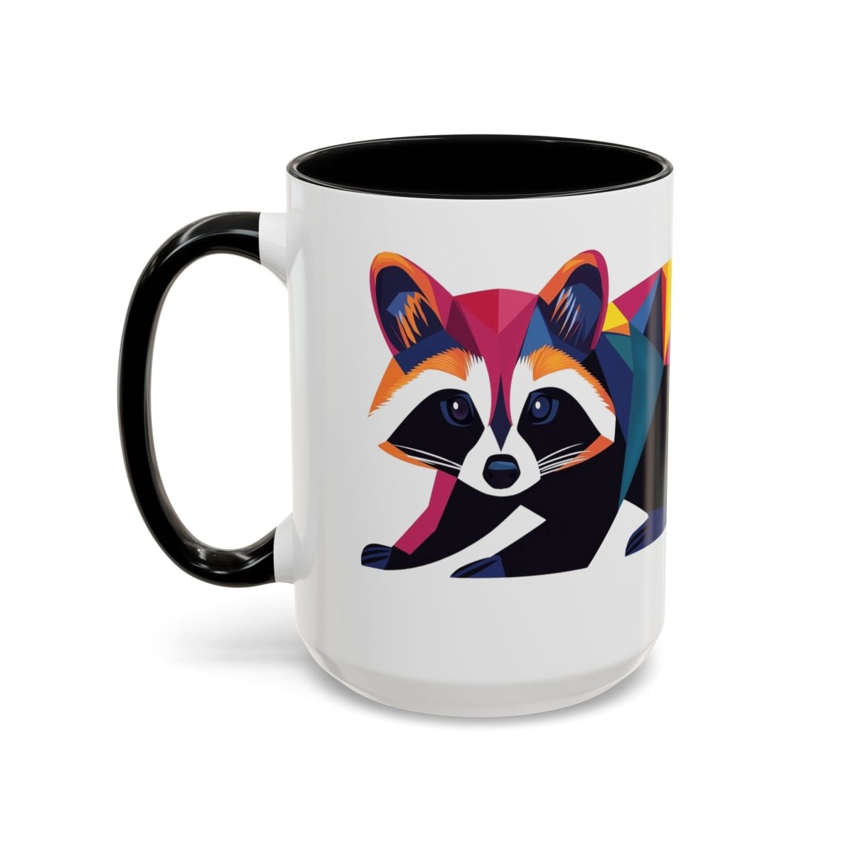 Geometric Raccoons 6 Mug - BigSippin