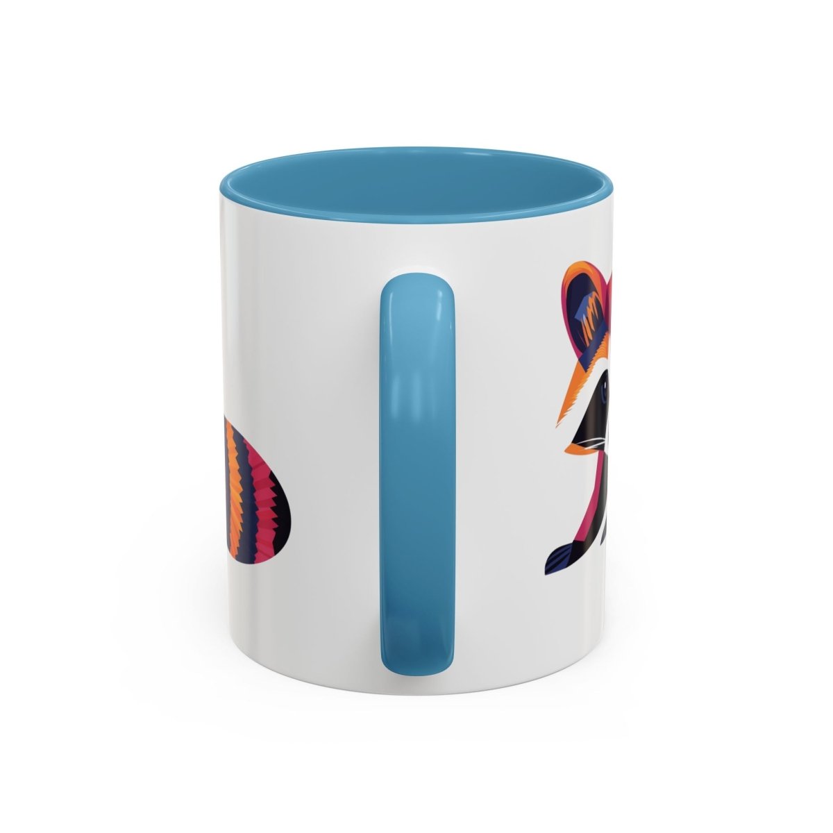 Geometric Raccoons 6 Mug - BigSippin