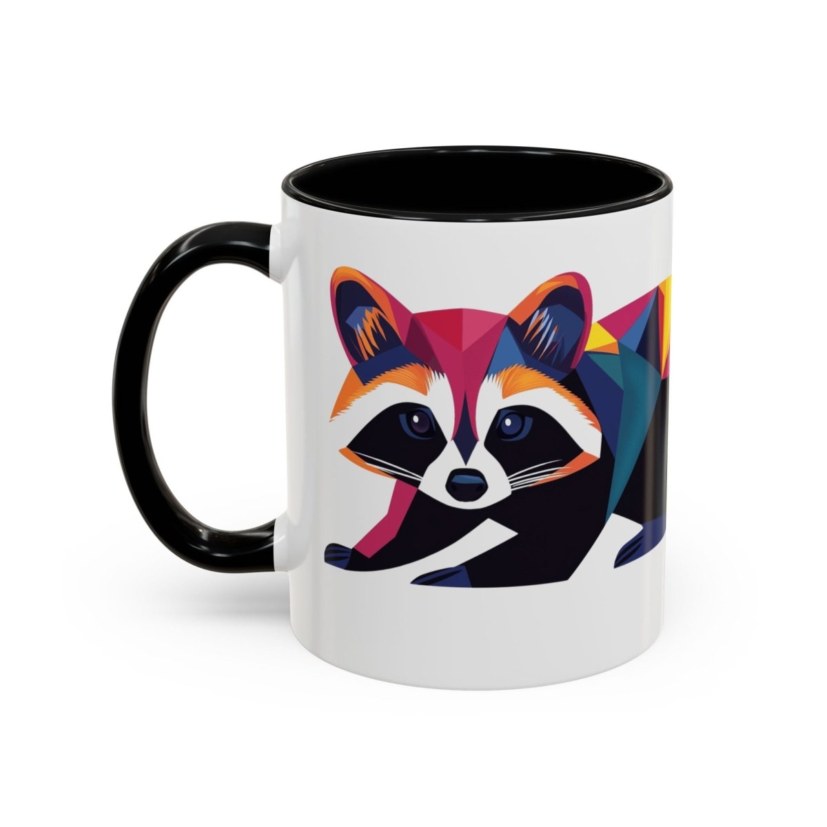 Geometric Raccoons 6 Mug - BigSippin