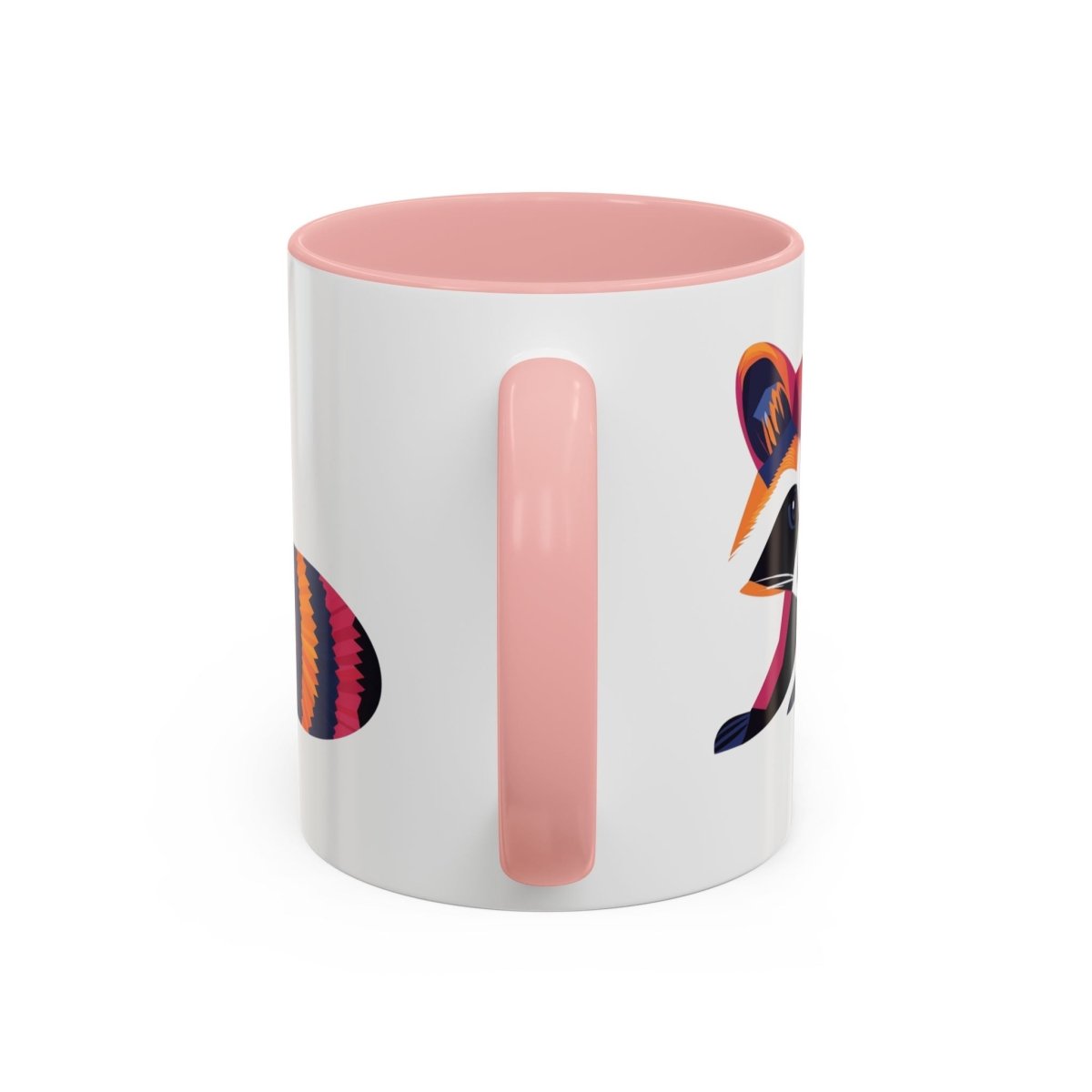 Geometric Raccoons 6 Mug - BigSippin