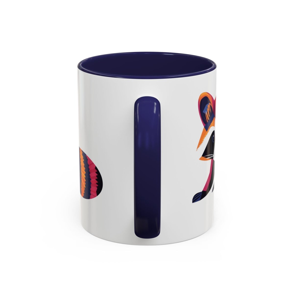 Geometric Raccoons 6 Mug - BigSippin