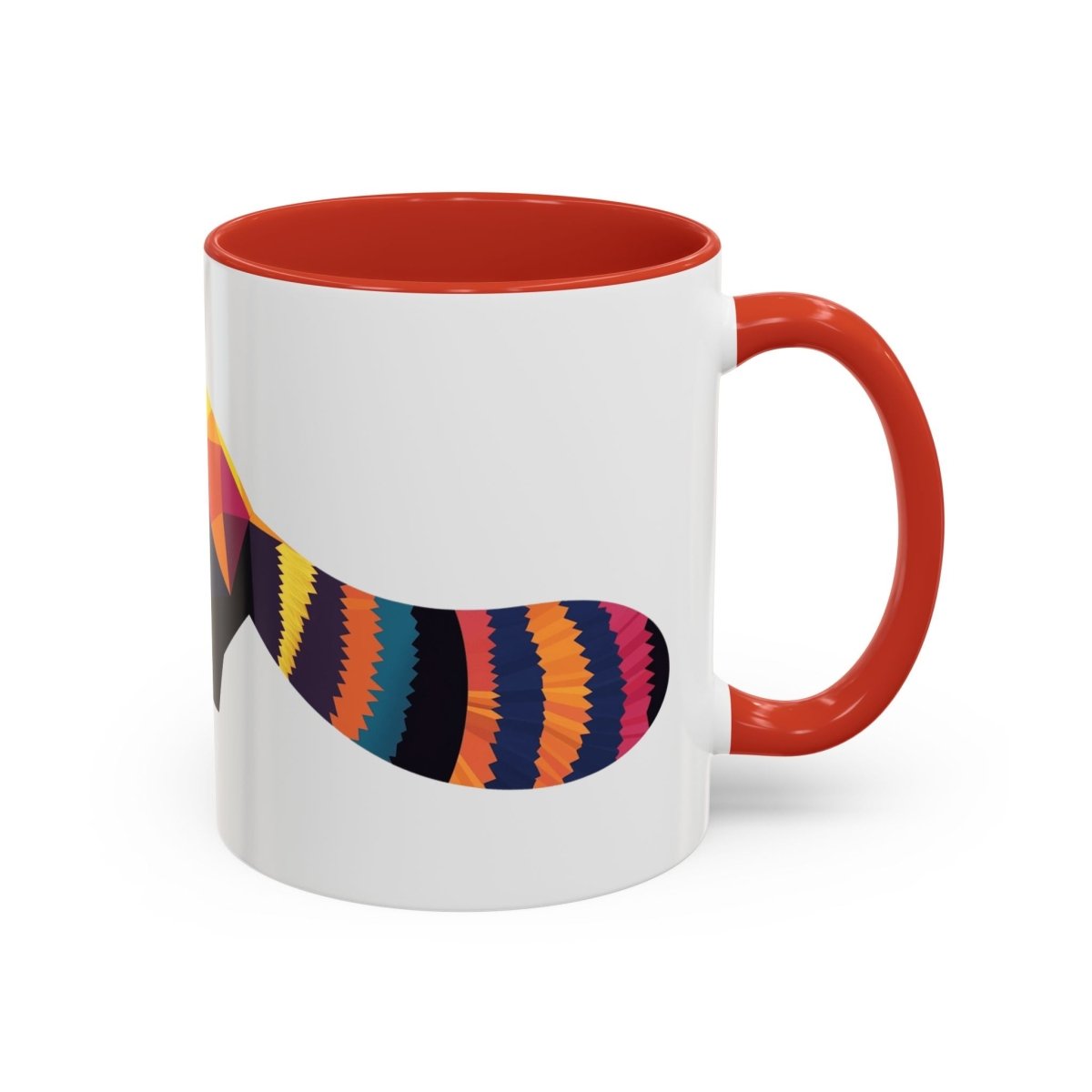 Geometric Raccoons 6 Mug - BigSippin