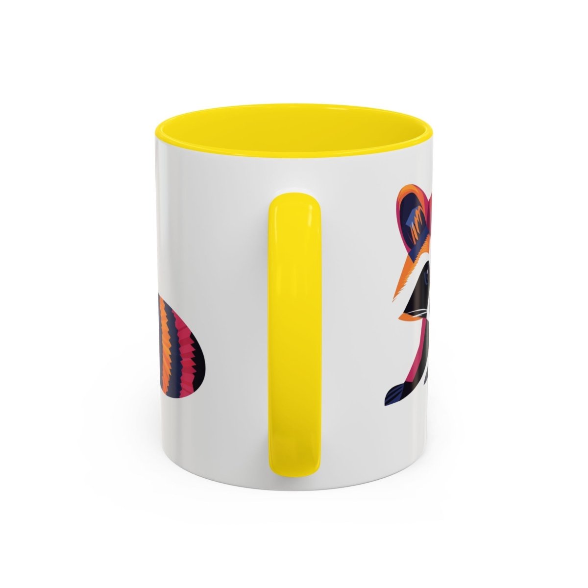 Geometric Raccoons 6 Mug - BigSippin