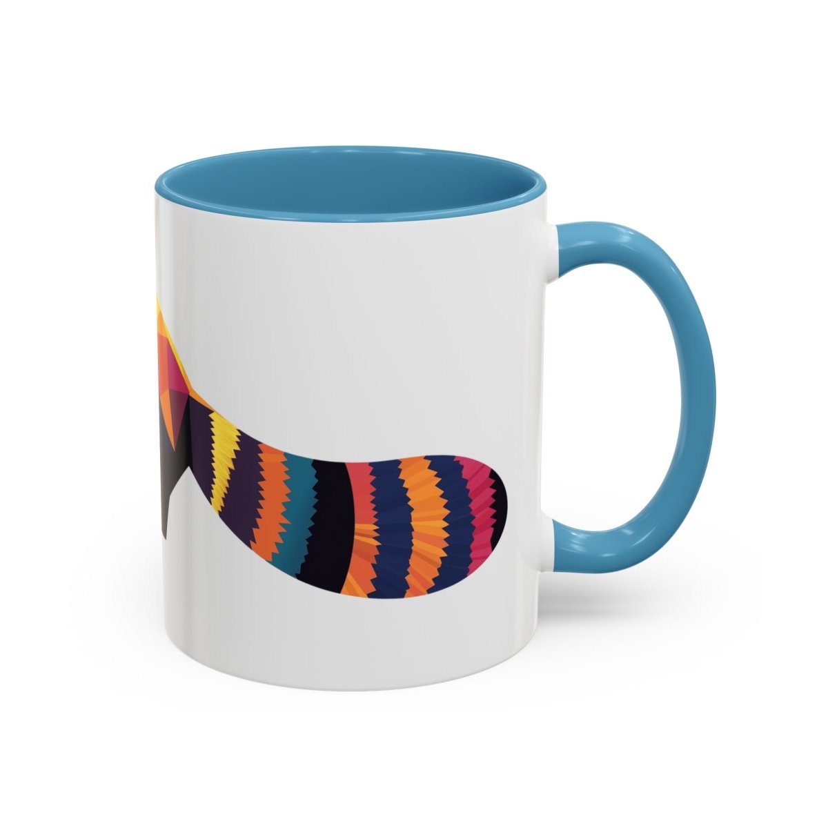 Geometric Raccoons 6 Mug - BigSippin