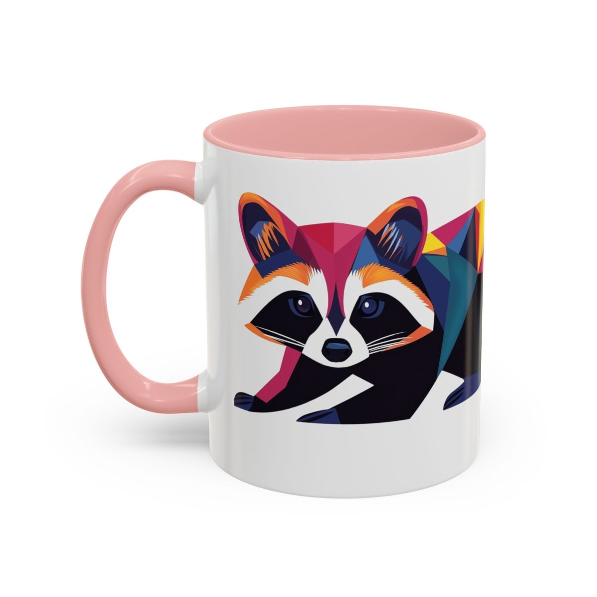 Geometric Raccoons 6 Mug - BigSippin