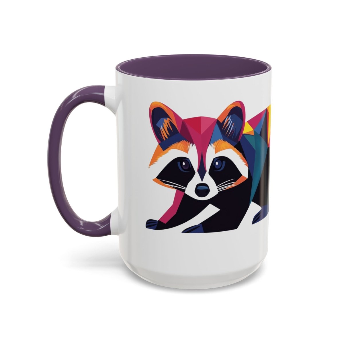 Geometric Raccoons 6 Mug - BigSippin