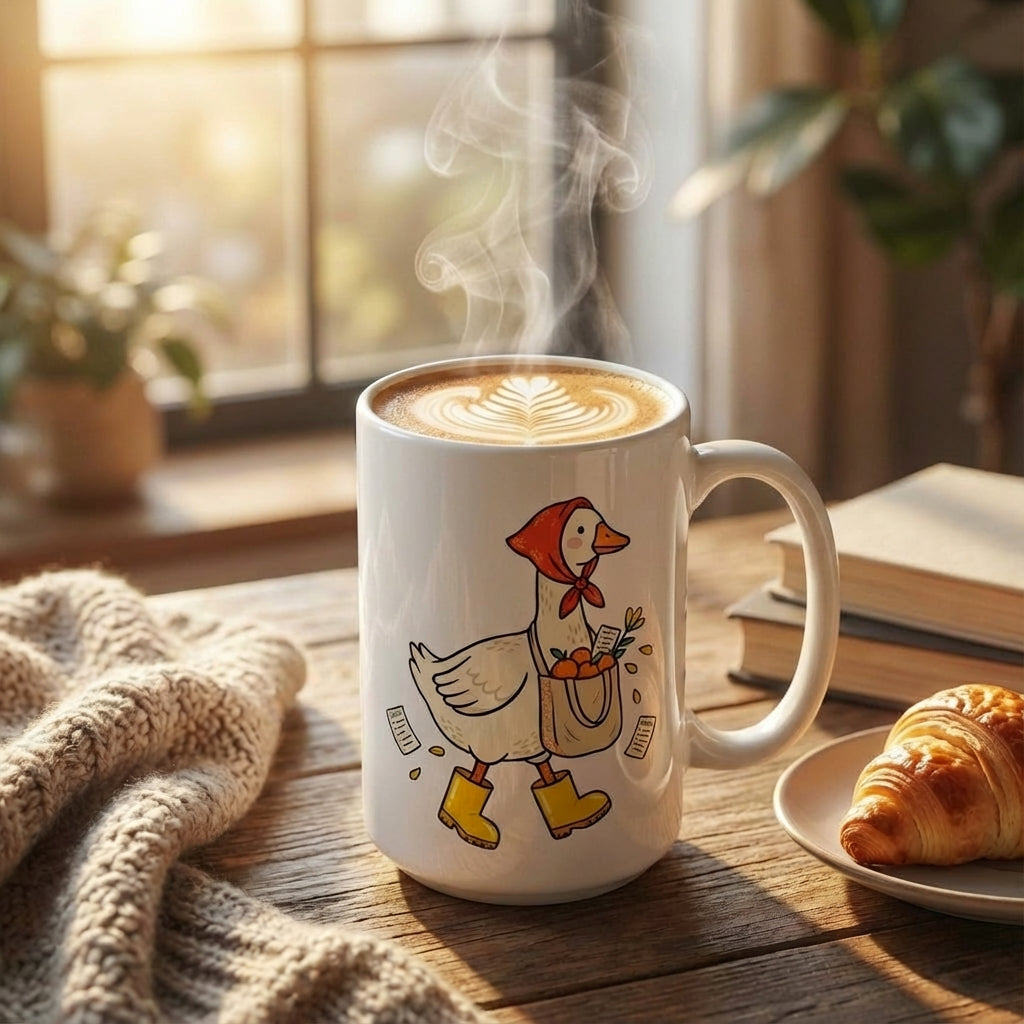 Silly Goose Social - Rainy Day Errands - 15oz Mug - Hero Lifestyle