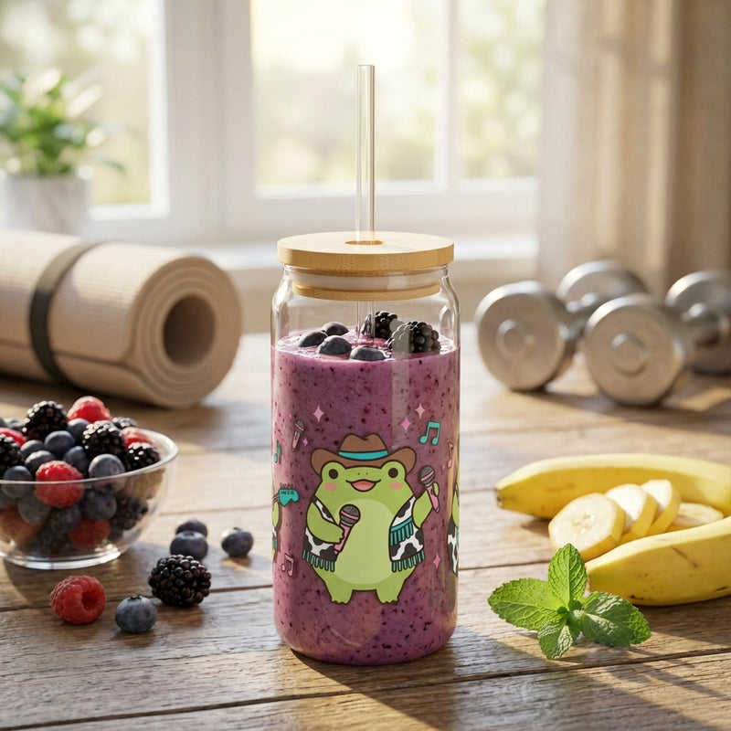 Disco Cowgirl Frogs - Space Cowgirl Frog Serenade with smoothie