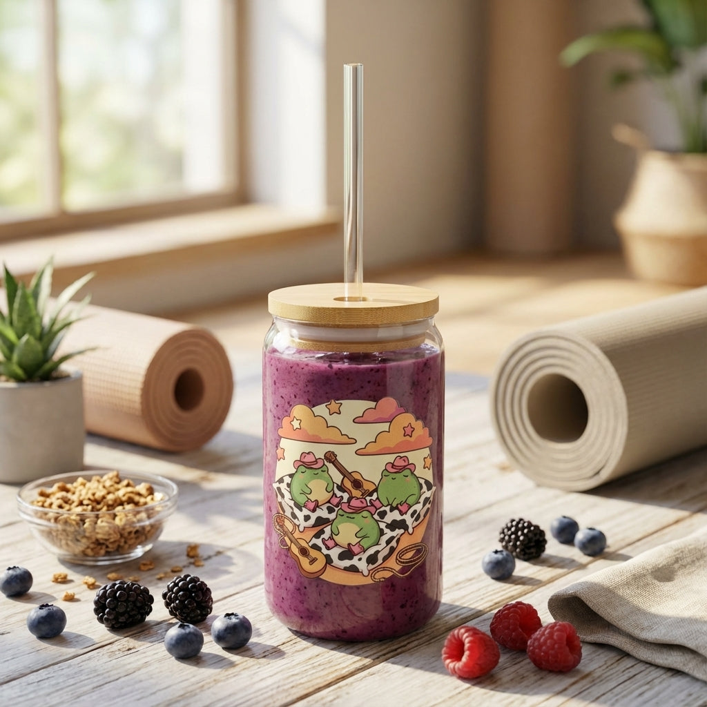 Disco Cowgirl Frogs - Cowgirl Frog Siesta - Smoothie Lifestyle