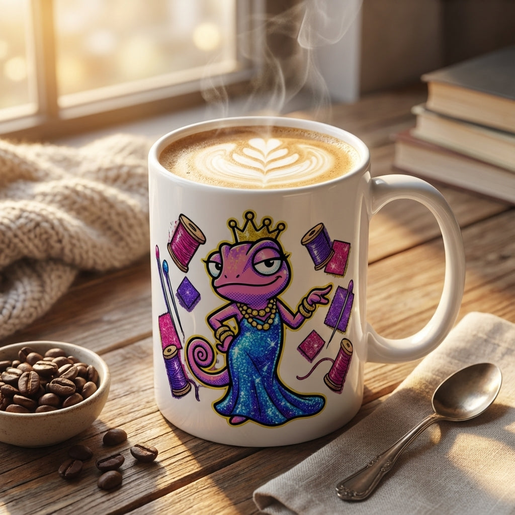 Drag Brunch Chameleons - Sequins & Sass - 15oz Mug - Hero Lifestyle
