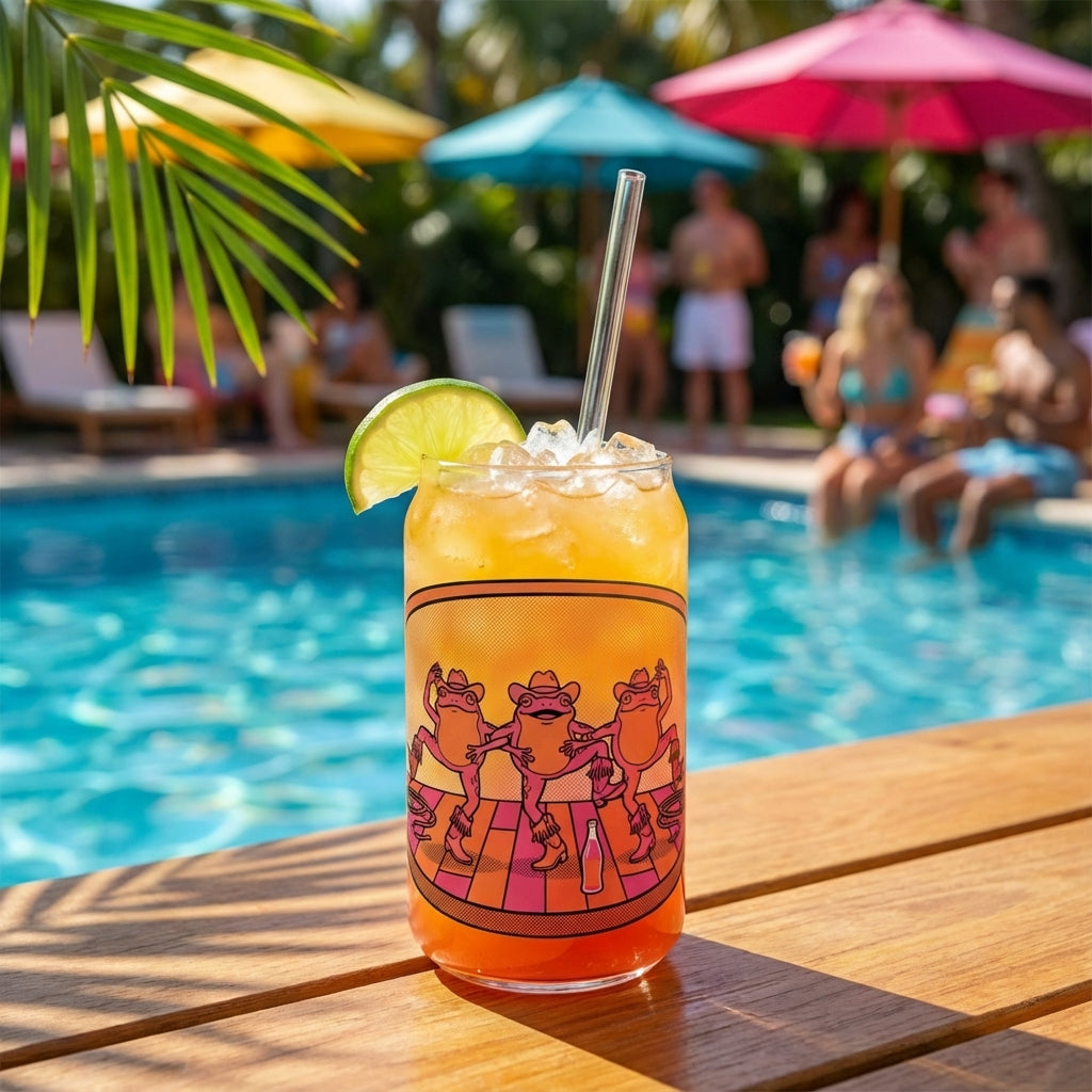 Disco Cowgirl Frogs - Froggy Hoedown - Cocktail Lifestyle