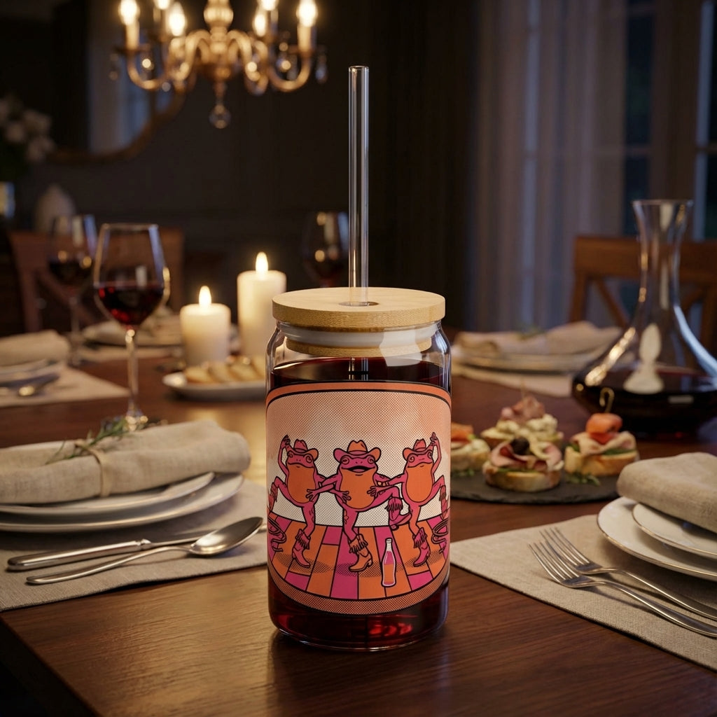 Disco Cowgirl Frogs - Froggy Hoedown - Wine Lifestyle