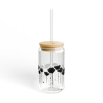 Japanese Flowers 10 Sipper Glass 16oz - BigSippin
