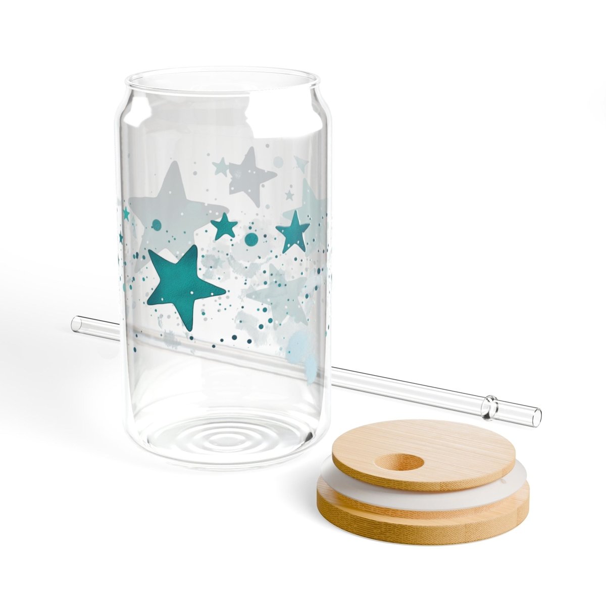 Ocean Stars 01 Sipper Glass 16oz - BigSippin