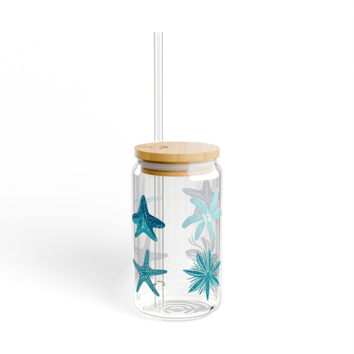 Ocean Stars 04 Sipper Glass 16oz - BigSippin