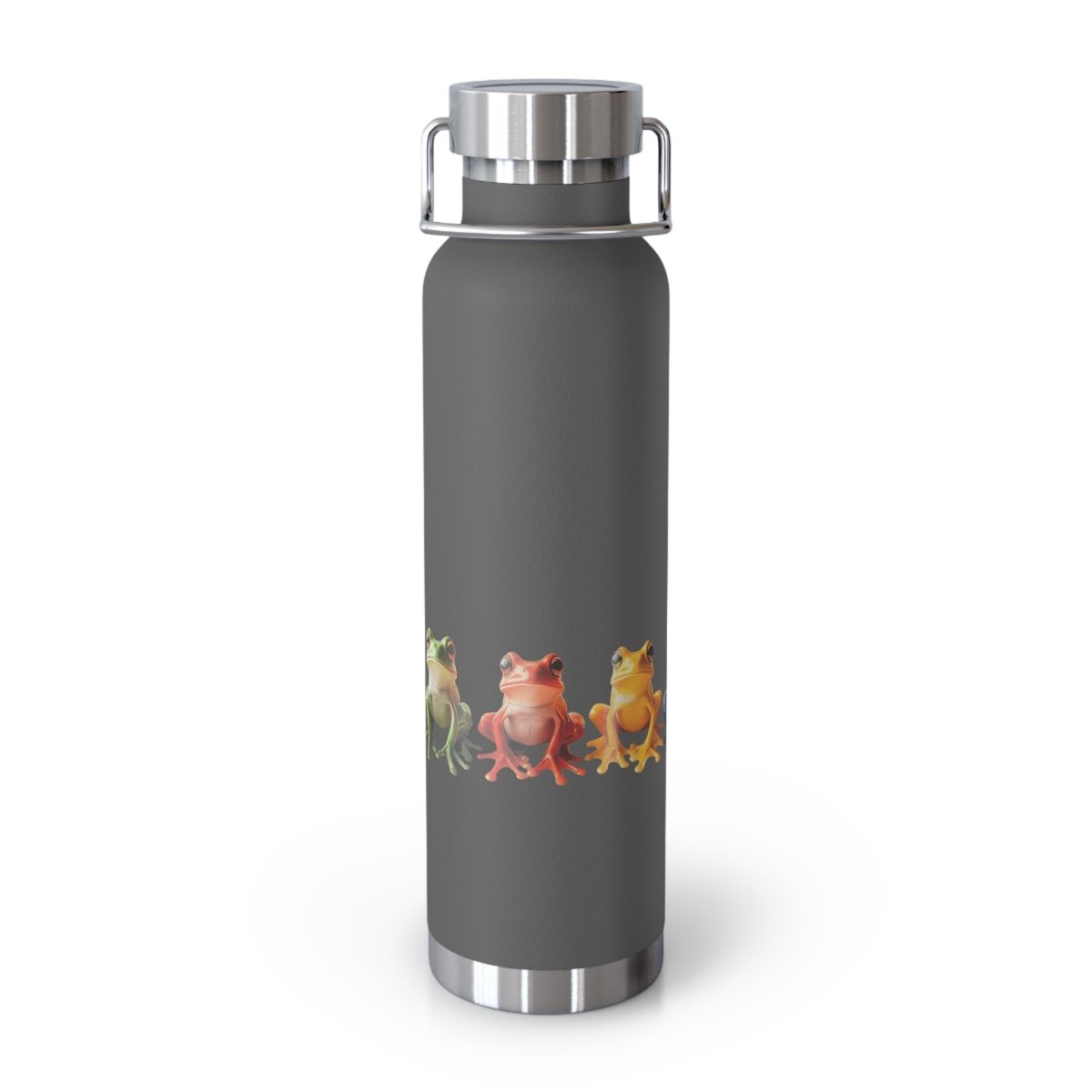 Rainbow Frogs 1 Insulated Bottle 22oz - BigSippin