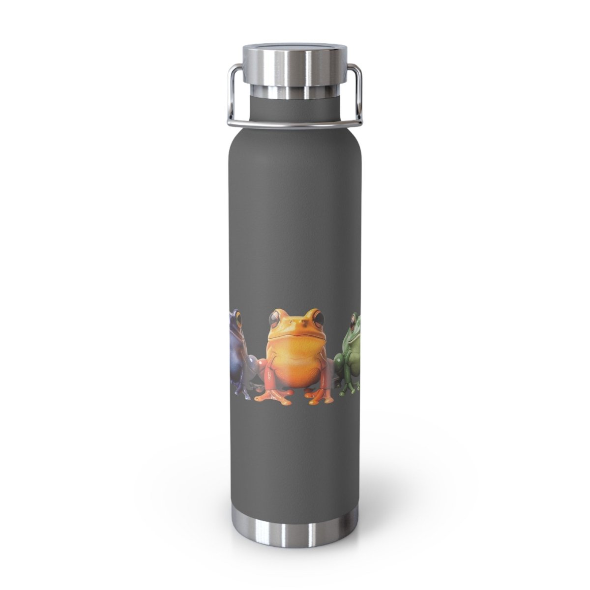 Rainbow Frogs 2 Insulated Bottle 22oz - BigSippin