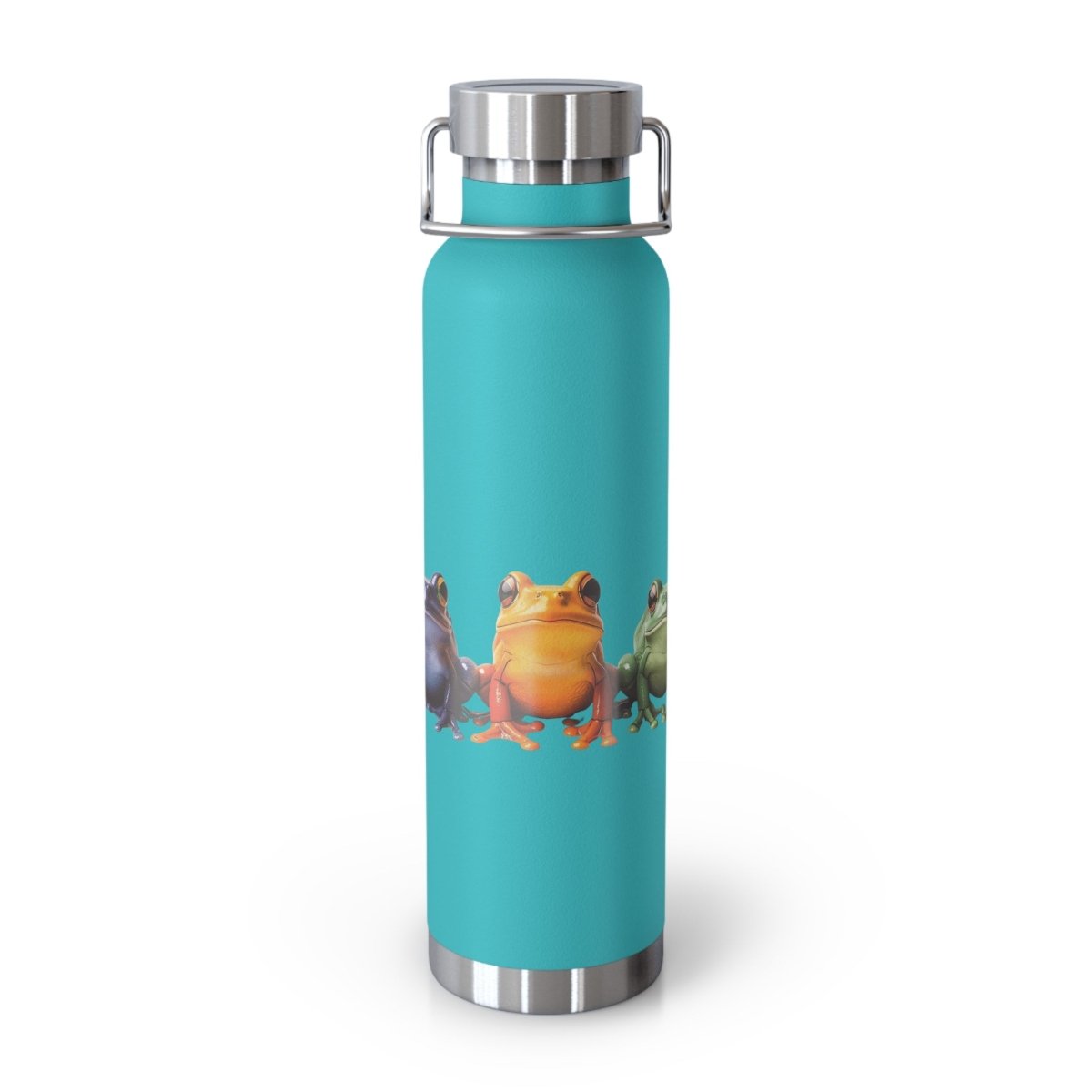 Rainbow Frogs 2 Insulated Bottle 22oz - BigSippin