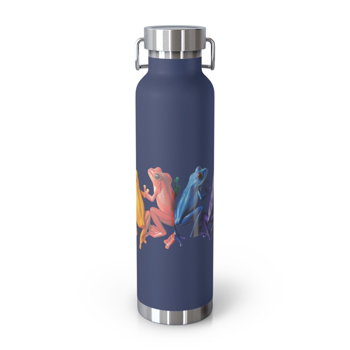 Rainbow Frogs 6 Insulated Bottle 22oz - BigSippin