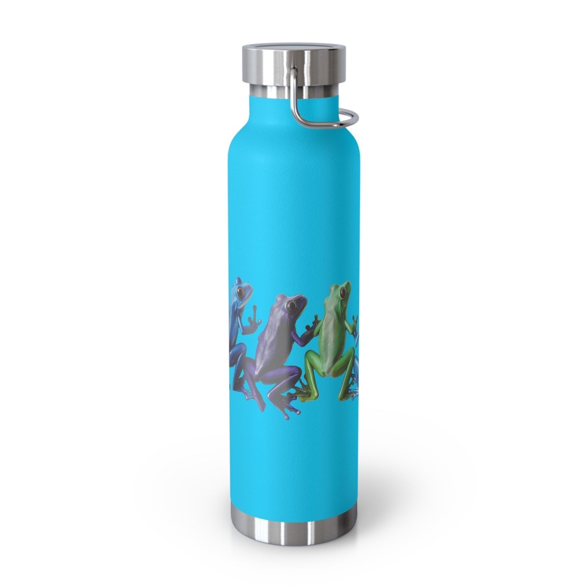 Rainbow Frogs 6 Insulated Bottle 22oz - BigSippin