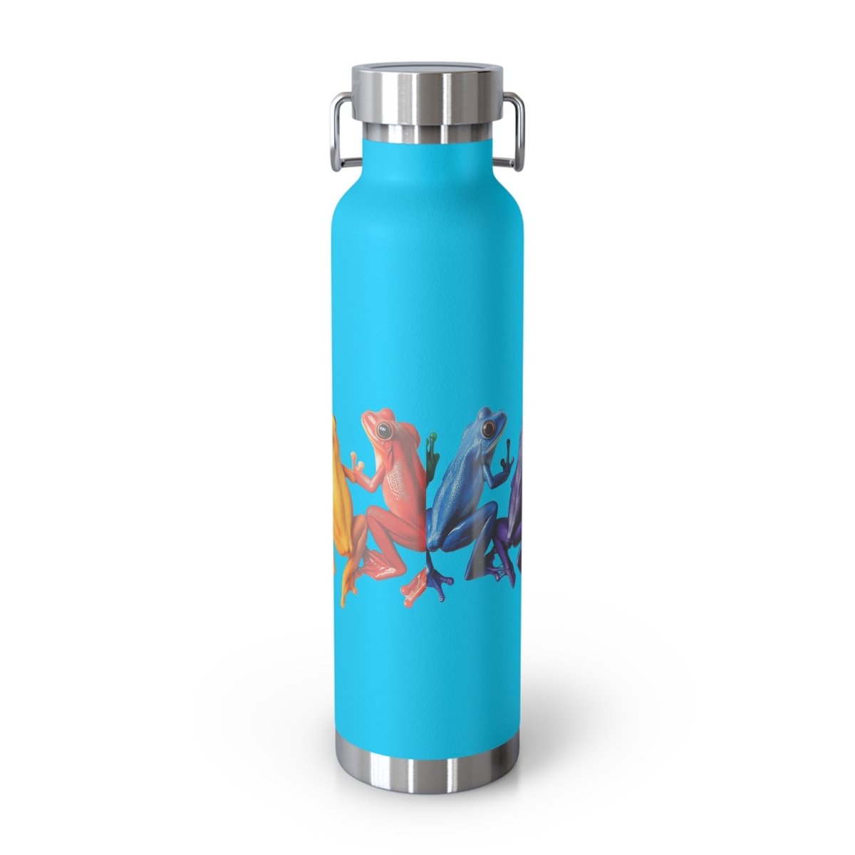 Rainbow Frogs 6 Insulated Bottle 22oz - BigSippin