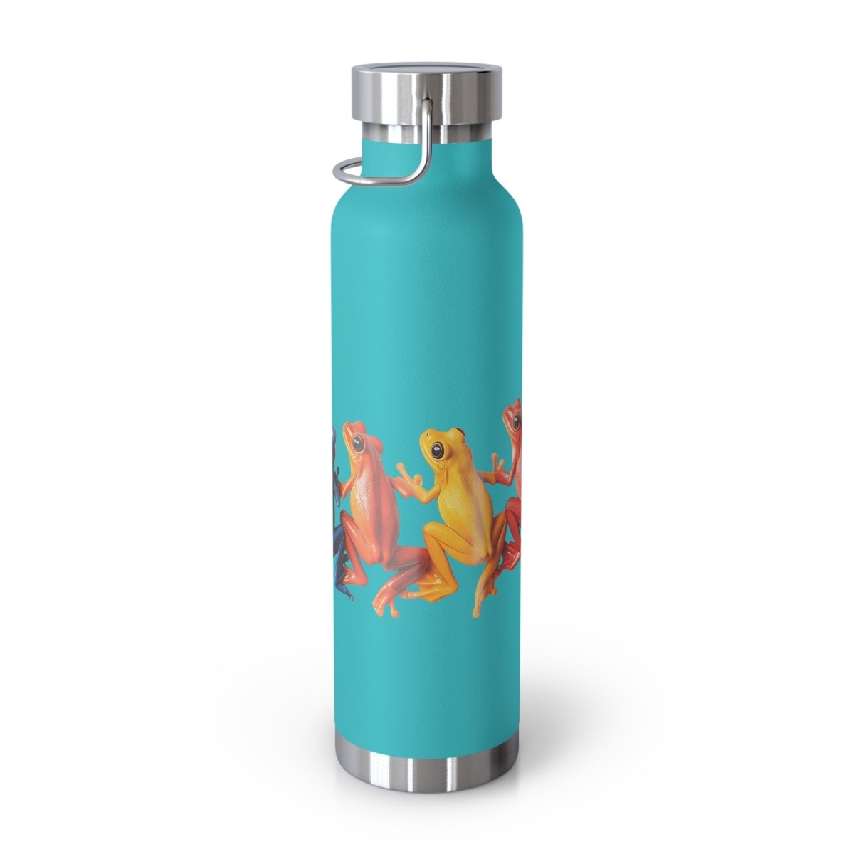 Rainbow Frogs 6 Insulated Bottle 22oz - BigSippin