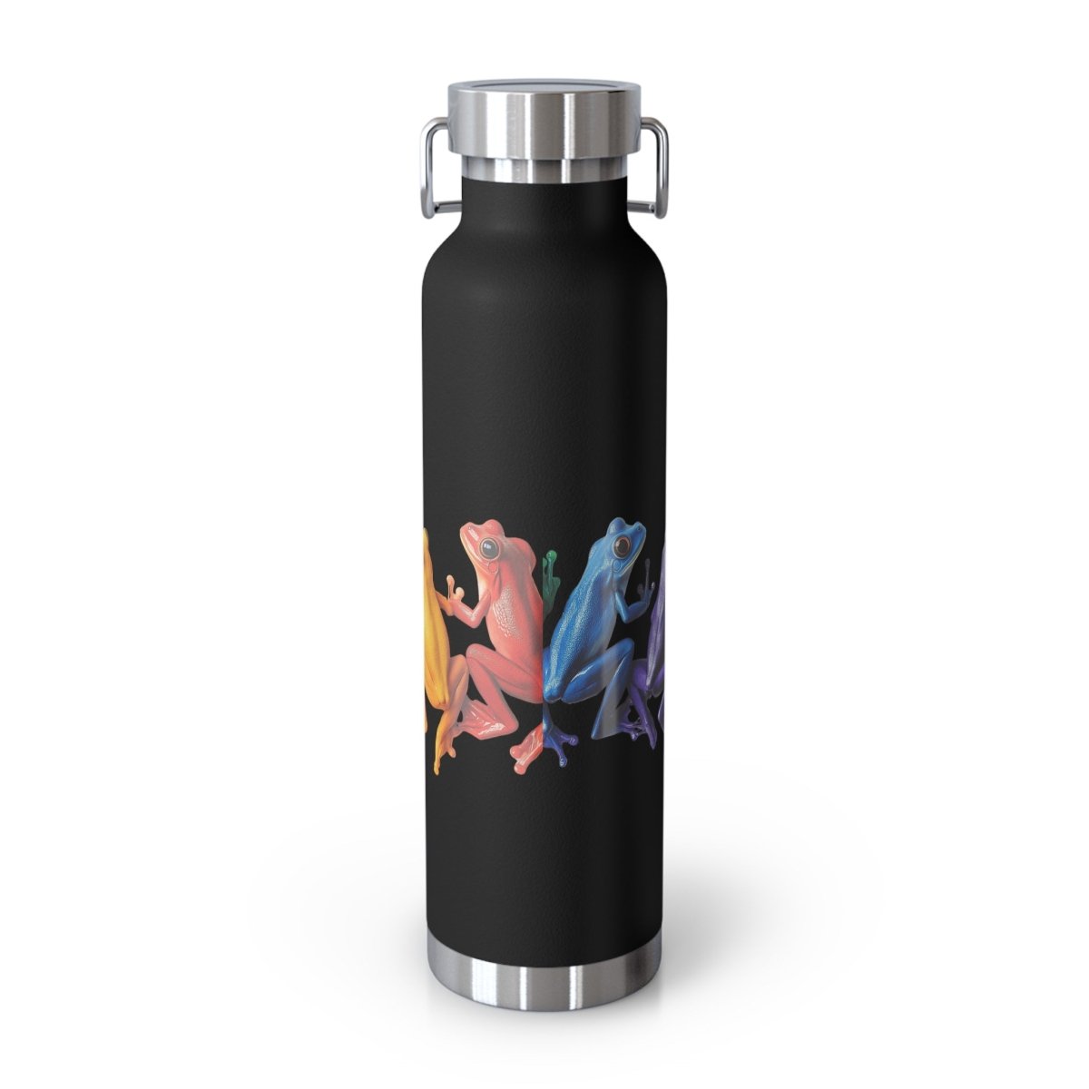 Rainbow Frogs 6 Insulated Bottle 22oz - BigSippin