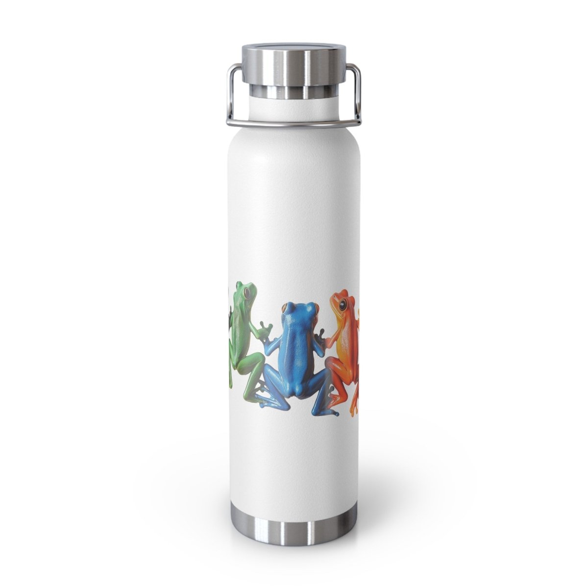 Rainbow Frogs 6 Insulated Bottle 22oz - BigSippin
