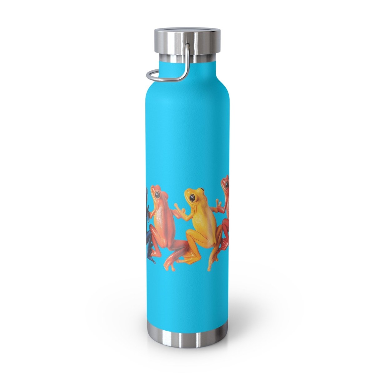 Rainbow Frogs 6 Insulated Bottle 22oz - BigSippin