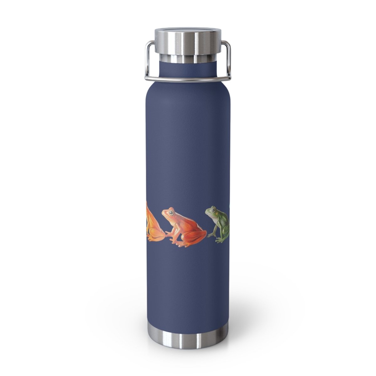 Rainbow Frogs 7 Insulated Bottle 22oz - BigSippin