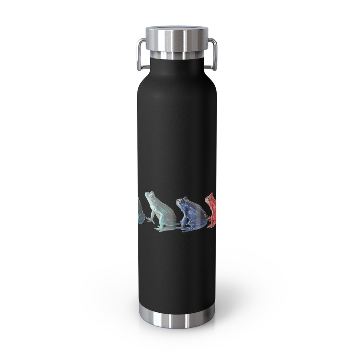 Rainbow Frogs 7 Insulated Bottle 22oz - BigSippin
