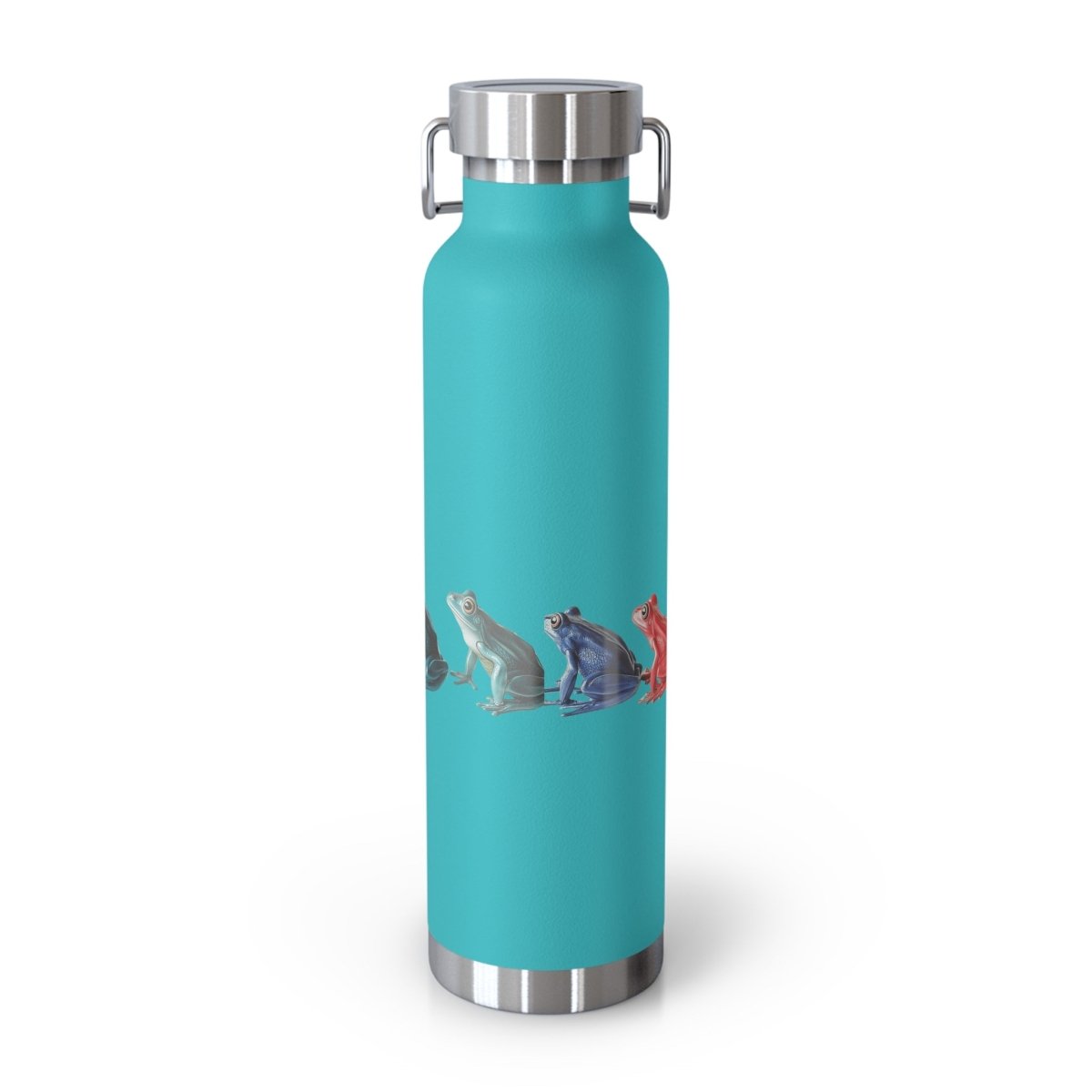 Rainbow Frogs 7 Insulated Bottle 22oz - BigSippin
