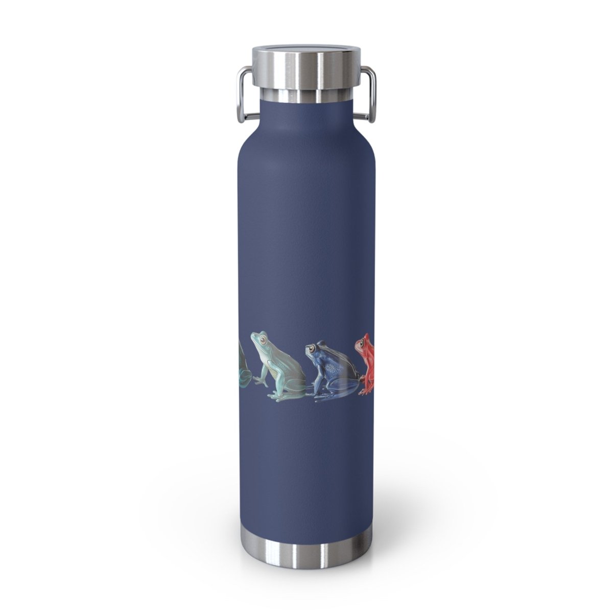 Rainbow Frogs 7 Insulated Bottle 22oz - BigSippin