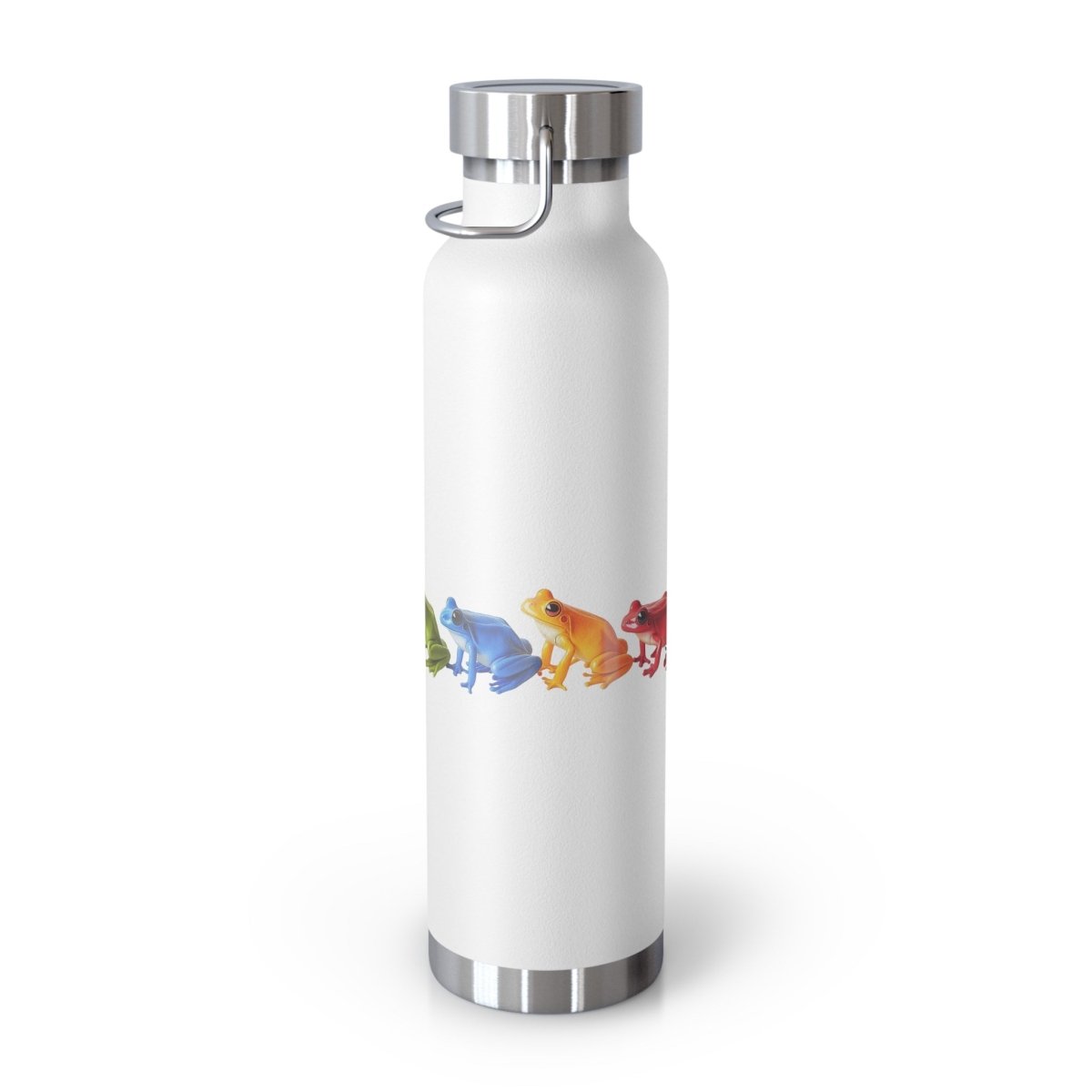 Rainbow Frogs 8 Insulated Bottle 22oz - BigSippin