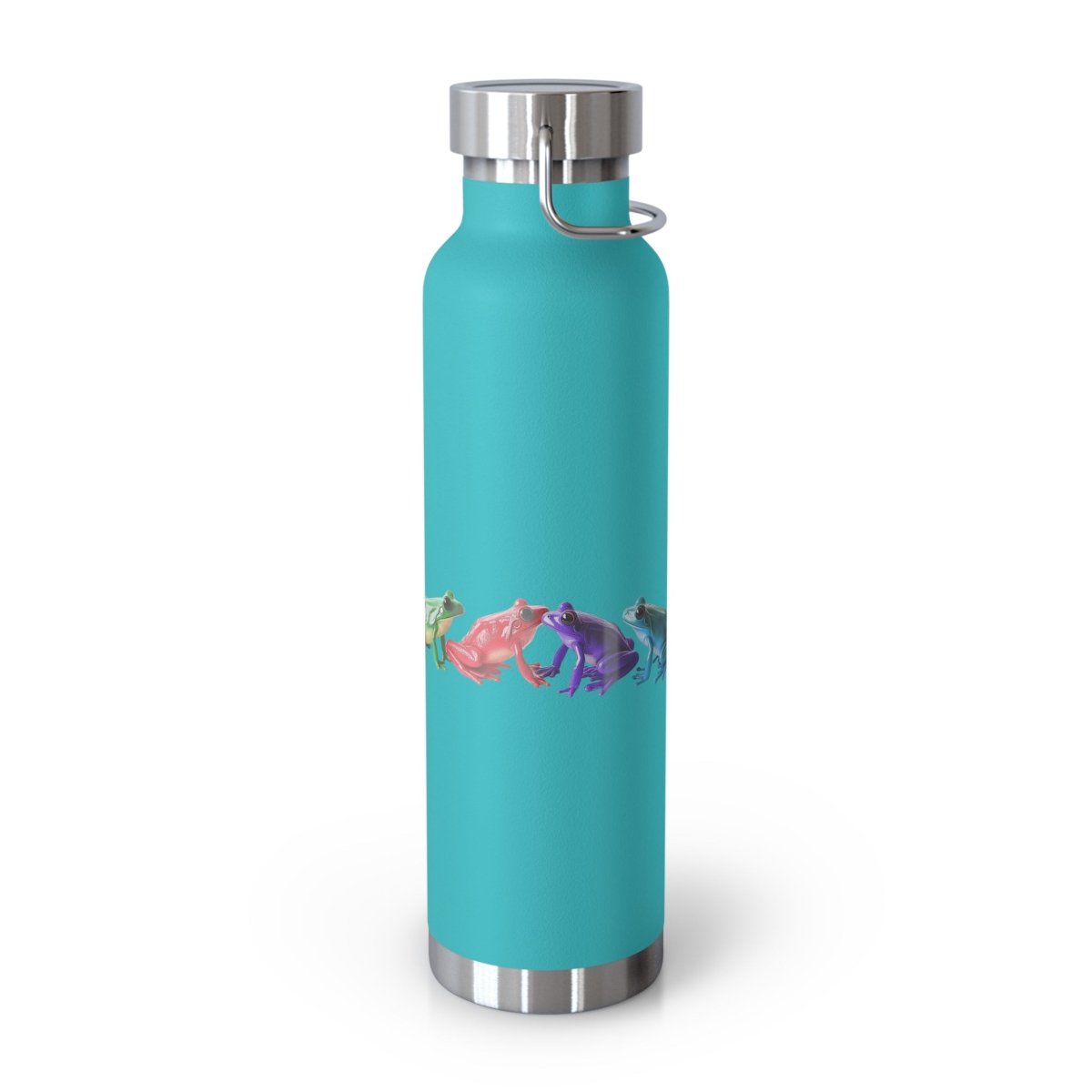 Rainbow Frogs 8 Insulated Bottle 22oz - BigSippin