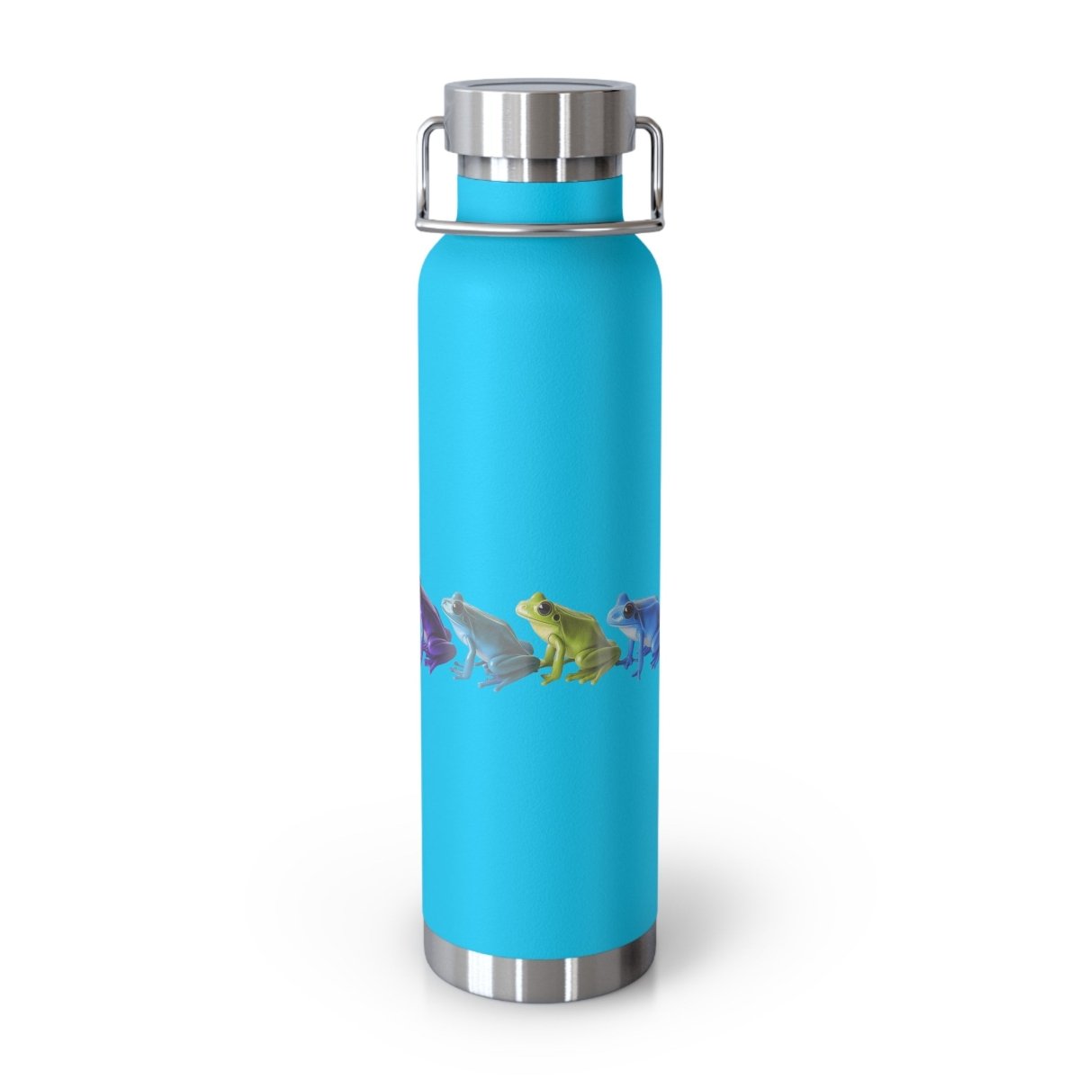 Rainbow Frogs 8 Insulated Bottle 22oz - BigSippin