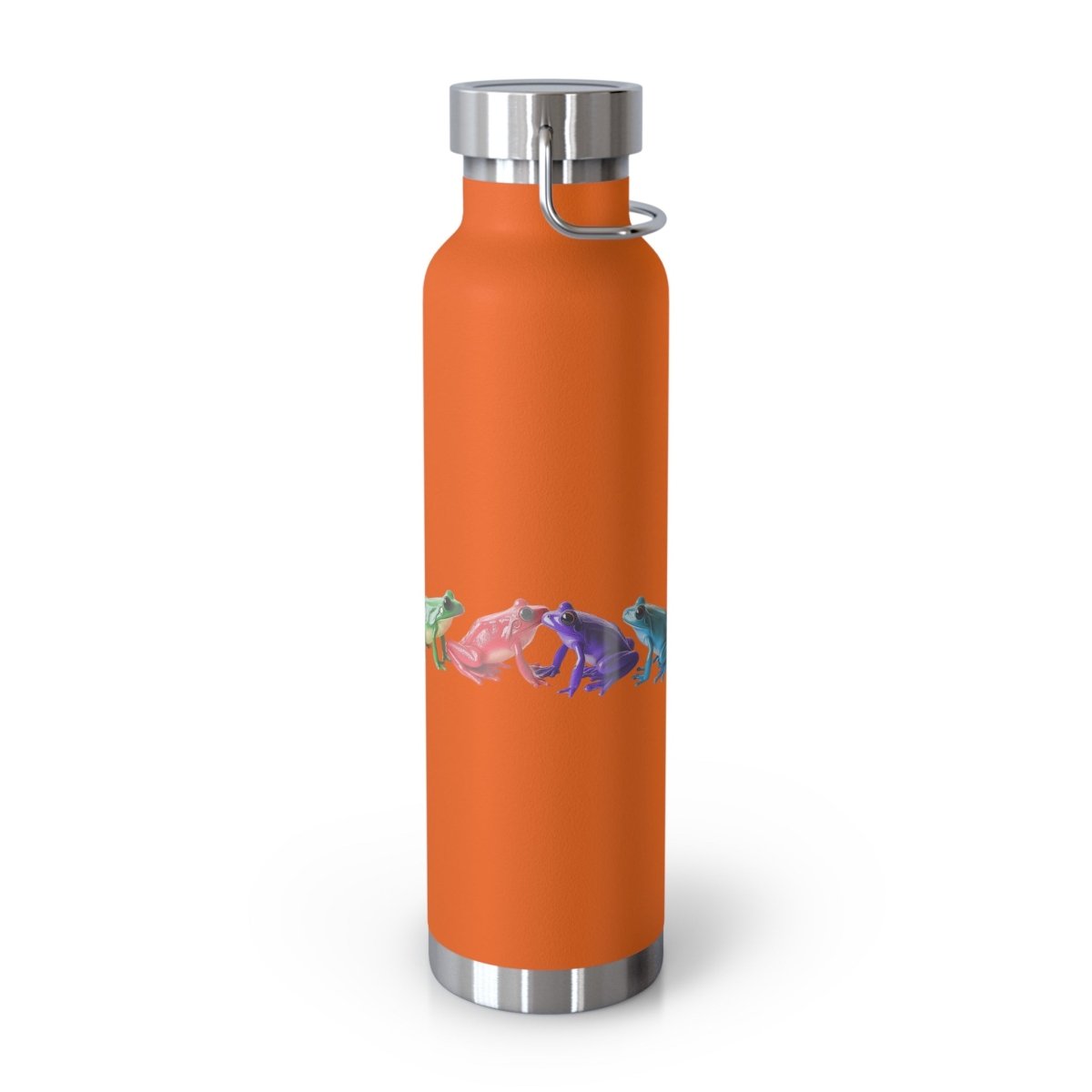 Rainbow Frogs 8 Insulated Bottle 22oz - BigSippin