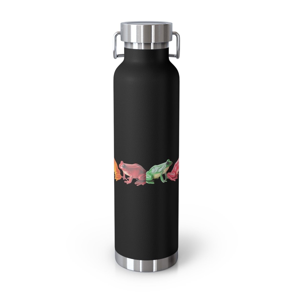 Rainbow Frogs 8 Insulated Bottle 22oz - BigSippin