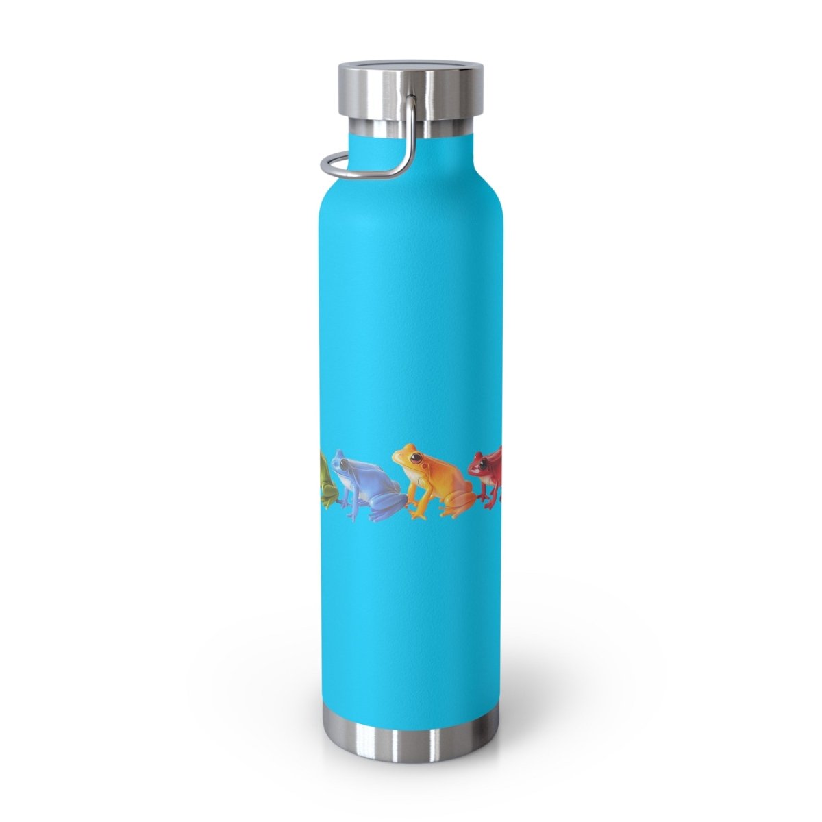 Rainbow Frogs 8 Insulated Bottle 22oz - BigSippin
