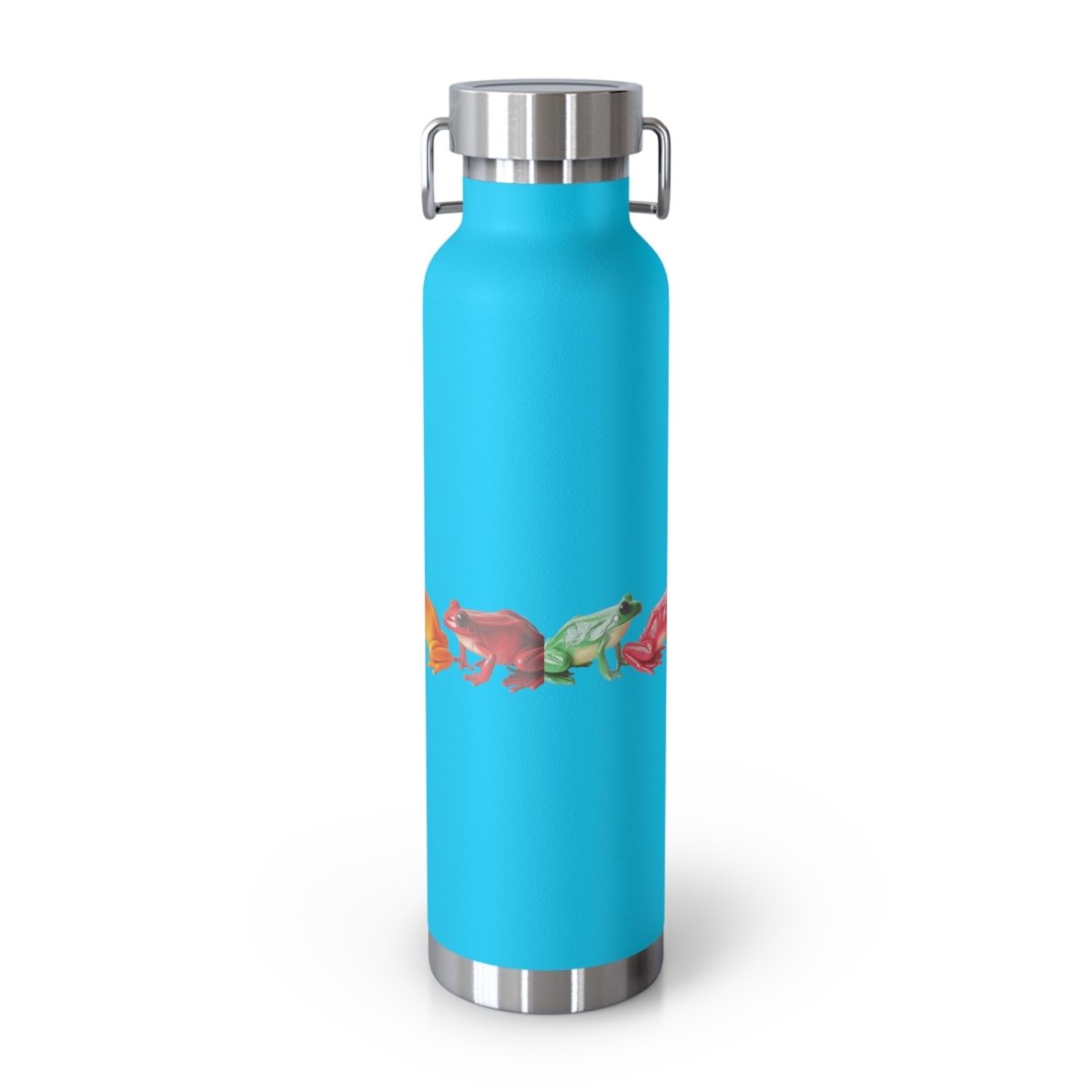 Rainbow Frogs 8 Insulated Bottle 22oz - BigSippin