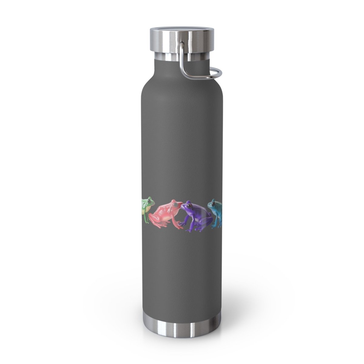Rainbow Frogs 8 Insulated Bottle 22oz - BigSippin