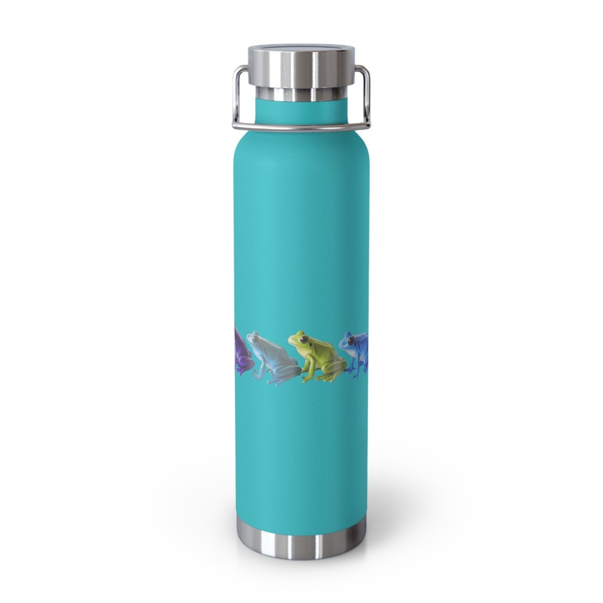 Rainbow Frogs 8 Insulated Bottle 22oz - BigSippin