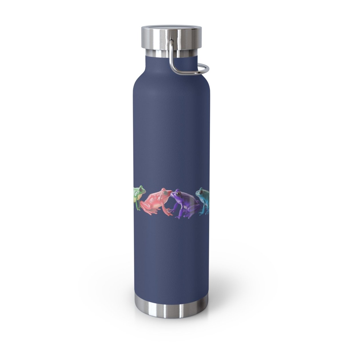 Rainbow Frogs 8 Insulated Bottle 22oz - BigSippin