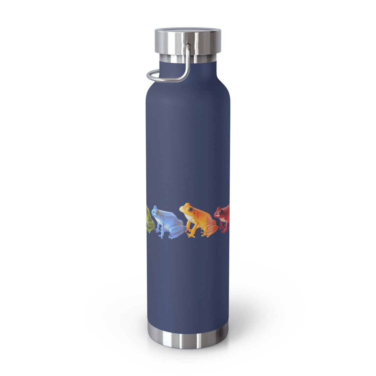 Rainbow Frogs 8 Insulated Bottle 22oz - BigSippin
