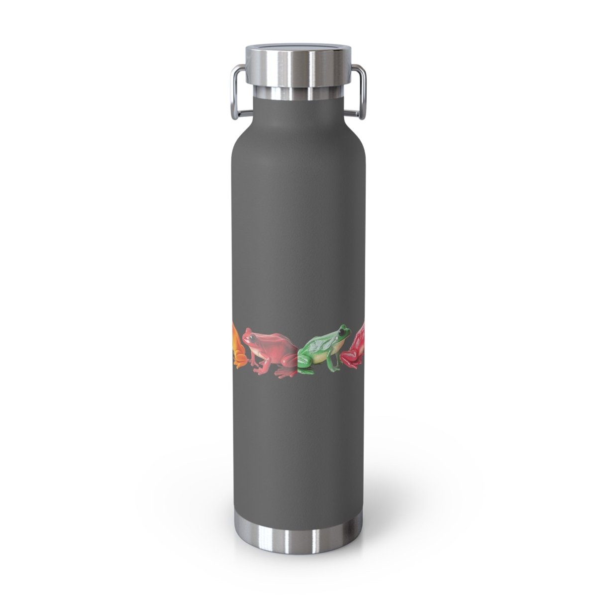 Rainbow Frogs 8 Insulated Bottle 22oz - BigSippin