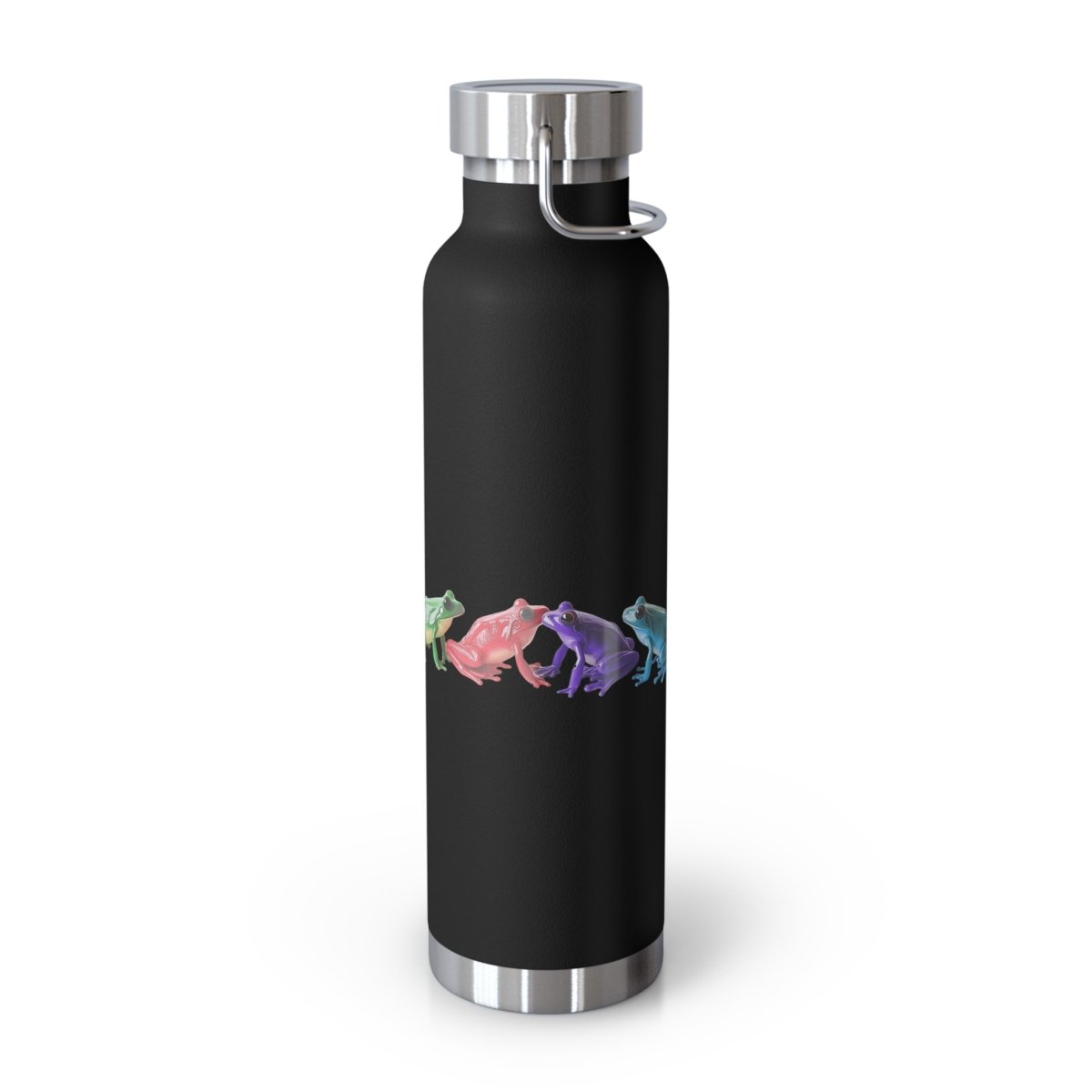 Rainbow Frogs 8 Insulated Bottle 22oz - BigSippin